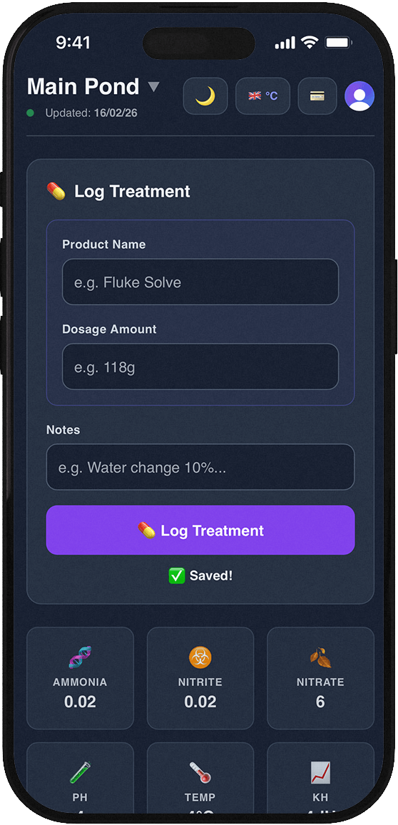 Manage treatment history